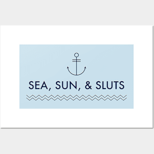 Sea, Sun… Posters and Art